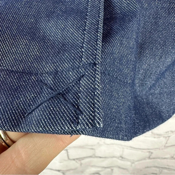 Michael Michael Kors cotton blend blazer size 0 gold toned details - Picture 11 of 11